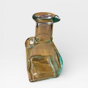 1940s collectible vintage glass decanter